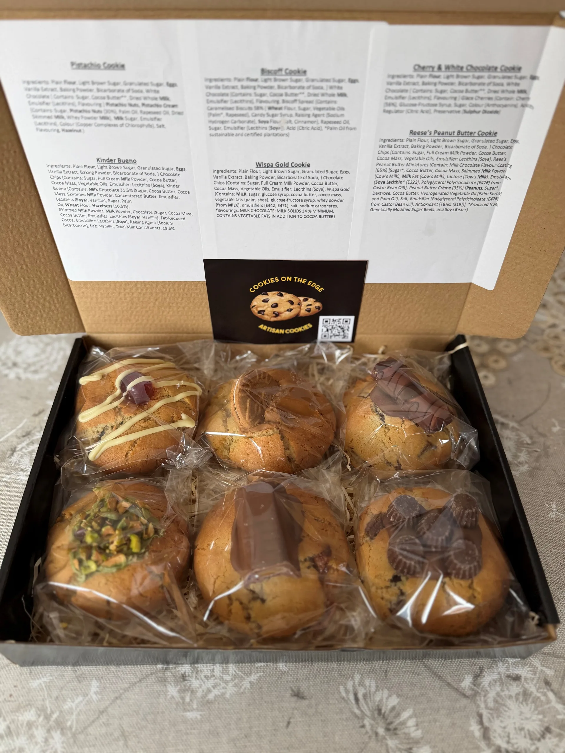Mixed box of 6 Cookies – Cookies