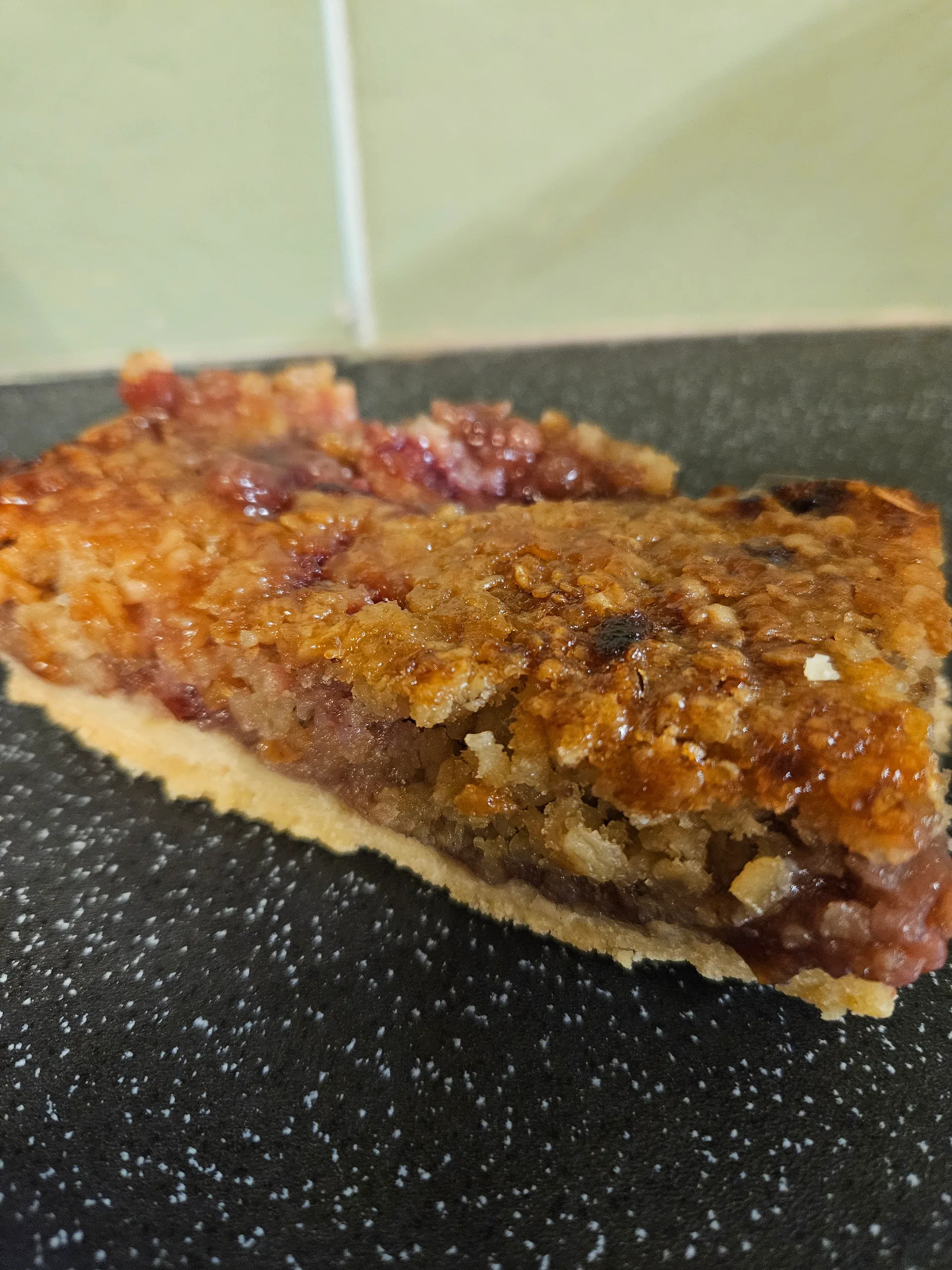 Plum & Almond Slice – Slices