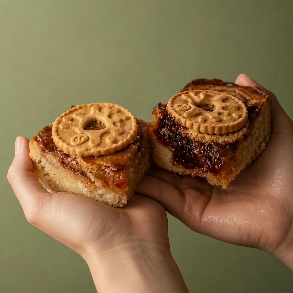 Jammy Dodger Blondie – Brownies & blondies